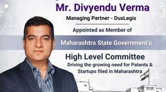 Mr. Divyendu Verma appointed as a Member of the Maharashtra State Government’s High-Level Committee
